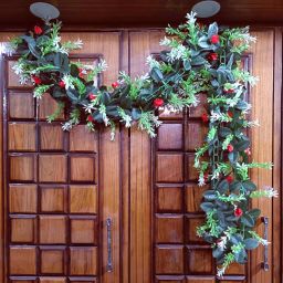 Artificial Hanging Flowers Plant Vine & Creepers Wall Hanging Home Decor IB688 Multicolor Rose Artificial Flower-image-94