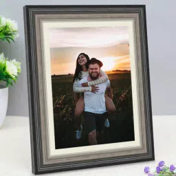 elegant arts and frames Black Synthetic Wood Wall Hanging/Table Top Photo Frame-picture-40