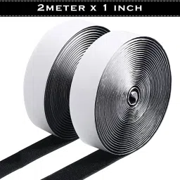 Self-Adhesive Hook and Loop Tape Roll, Sticky Back, Both Indoor and Outdoor Use Stick-on Velcro-119