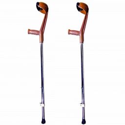 Walking Crutches Pair of elbow Walking Stick-25