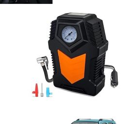 100 psi Tyre Air Pump for Car & Bike-image-40
