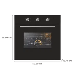 elica EPBI AF 760 MMF 58L Built-in Microwave Oven with 7 Cooking Functions (Black) image 2