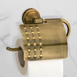 Platinum 304 Grade Niko Toilet Paper Roll Holder for Bathroom(Brass Antique) Stainless Steel Toilet Paper Holder-image-84