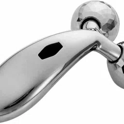 BEAUTY BAUG ONLINE 3dma-1 3D 3D Y Shape Aluminium Microcurrent Face Platinum Roller Massager (Sliver) Massager Massager-15