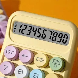 3d metro super store Calculator Multicolor Az5 12 Digits Large LCD Display Calculator pack1_AZ5 BasicCalculator image 2