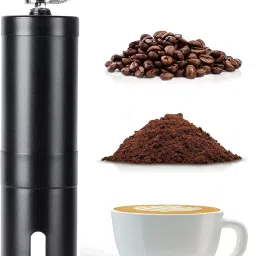 Manual Coffee Grinder Stainless Steel 4 Cups Coffee Maker-image-40