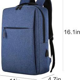 Small 18 L Laptop Backpack Blue Bag For Men-image-18