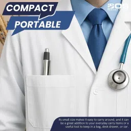 bos medicare surgical Warm Pen Torch for Doctors, Medical Students & ENT Use |Pocket Clip Design Torch image 4