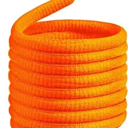 SUNBIRD Round_Orange_2Pair1/4"Athletic for Sport II Running Shoes II Shoe Strings Shoe Lace-50