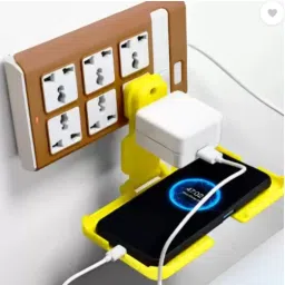Sitrus Multi-Purpose Wall Holder Stand for Charging Mobile Just Fit in Socket. Charging Pad-image-16