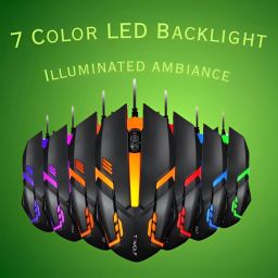 Astrill RGB Optical Computer Mouse,1200 DPI Wired Optical Mouse image 3