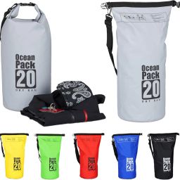 Ocean Pack Waterproof Storage Bag 20L Lightweight Dry Bag Rucksack - 20 L-image-18