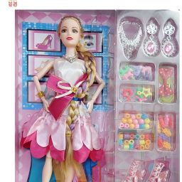 Amyira Doll with Adjustable Arms and Legs & Style Accessories-image-66
