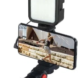 hybite Kit for Video Making,Mic, Tripod Stand,LED Light &Phone Holder for Making Videos Tripod Kit-16