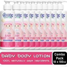 Extra Soft Daily Moisturizing Lotion For Babies (100ml X 10)-image-7