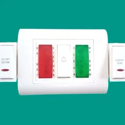 hi fi 3 Module Bell push & 2 indicator Pack of 2-12