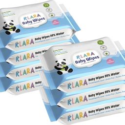 99% Pure Water Baby Wipes with Aloe Vera | Rash-Free & Paraben-Free | Pack of 7-image-52
