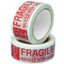 Handle With Care Fragile Printed Self Adhesive Fragile Handle With care Printed Cello Tape (Manual)-image-0