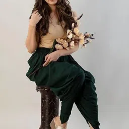 Sajke DHOTI Solid Women Dhoti-image-38