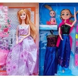 Doll Set With Furniture Accessories, 2 Baby Doll, 4 Dresses, 3 Shoes & 1 Bag-picture-17