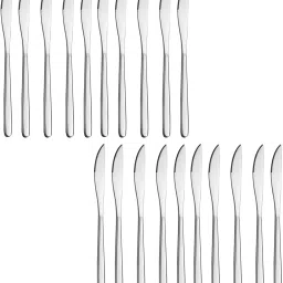 Stainless Steel Butter Spreader Knife Multi-Function Butter Spreader(Set of 20) Stainless Steel Butter Spreader Set-image-1