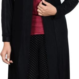 Women Full Sleeve Black Shrug-image-61