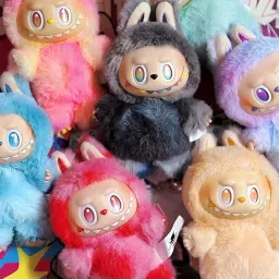 motyl Labubu Toy – Original Soft Plush Toy with Signature Mischievous Smile - 17 mm image 4