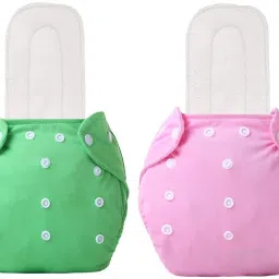 Pack of 2 Cloth Diaper with Insert For Kids-image-3