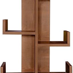 Engineered Wood Open Book Shelf-27