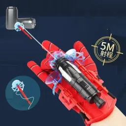 deoxy Spiderman Web Shooter Cross Bow Launcher (Red) image 3
