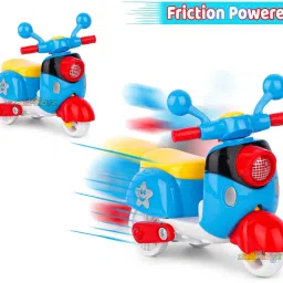 Unbreakable Mini Scooter Friction Powered Vehicle for Kids (Color As Per Stock)-51