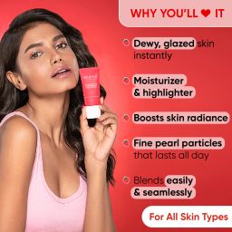 dot & key Strawberry Dew Strobe Cream For Skin Moisturizer & Highlighter For Face image 3