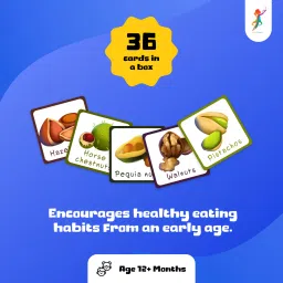 color pencil Nutzy Nut Flashcards-Discover Nuts & Build Healthy Eating Habits image 2