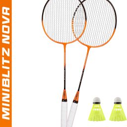 2 Piece Badminton Racquet with 2 Piece Nylon Shuttle Badminton Kit-picture-12