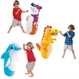 tiny tales Hit Me Tiger Punching Bag Toy for (IND *8745) Kids Inflatable Tiger Toy Inflatable HitMe Toys-picture-6