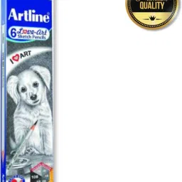 artline HB,2B,4B,6B,8B,10B. Pencil image 4