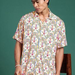 sangria Men Regular Fit Printed Casual Shirt-picture-17
