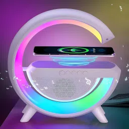LITEAX Wireless Charger 4 in 1 Lamp with Bluetooth Speaker Music 15W Fast Charging Charging Pad-image-25