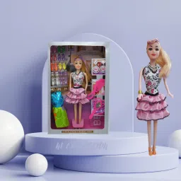Doll set with clothes and accessories, Doll Set for girls-67