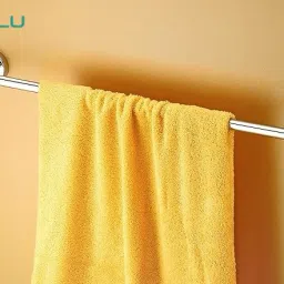 Heavy Round Stainless Steel 24 Inch Towel Rod for Bathroom Towel Bar Stand 24 inch 1 Bar Towel Rod-image-47
