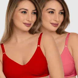 Pack of 2 Women Full Coverage Non Padded Bra-16