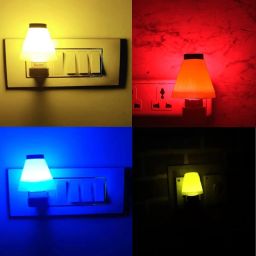 2pin Plug&Play Energy Saving Night Lamp 0.5w Night Light for kids room (Packof2) Night Lamp-22