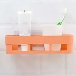 Self Adhesive Wall Hanging BATHROOM floating soap case(PACK OF 1)-image-39