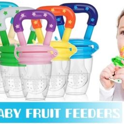 Baby Fresh Fruit Food Feeder and Teether Nibbler Soother Training Massaging Toy Teether and Feeder-18