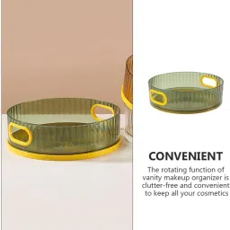 otiporter Plastic 360°Multi-Purpose Rotating Organiser Storage Basket image 2