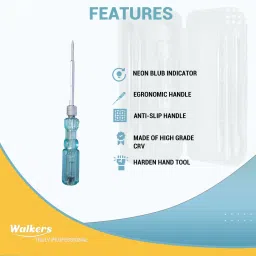 walkers WKCB144M1 5in1 Multipurpose Repair Screw driver Tool Kit with Line Tester Combination Screwdriver Set image 2