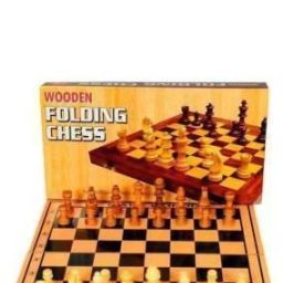 Wooden Chess Board With32 Pawns Strategy & War Games Board Game 4 cm Chess Board-picture-40