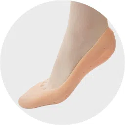 Foot Protector Moisturizing Socks for Foot & Heel Care for Cracked Women Feet K4 Heel Support-image-59