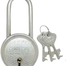 One pro Round 50mm Lock With 3 Key Long Shackle Double Locking 7 Lever Padlock-picture-24