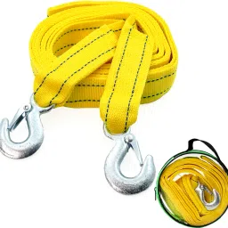 13ft Tow Rope for Car, Heavy Duty Tow Strap with Hooks Polyester Webbing Towing 400 m Towing Cable-picture-12